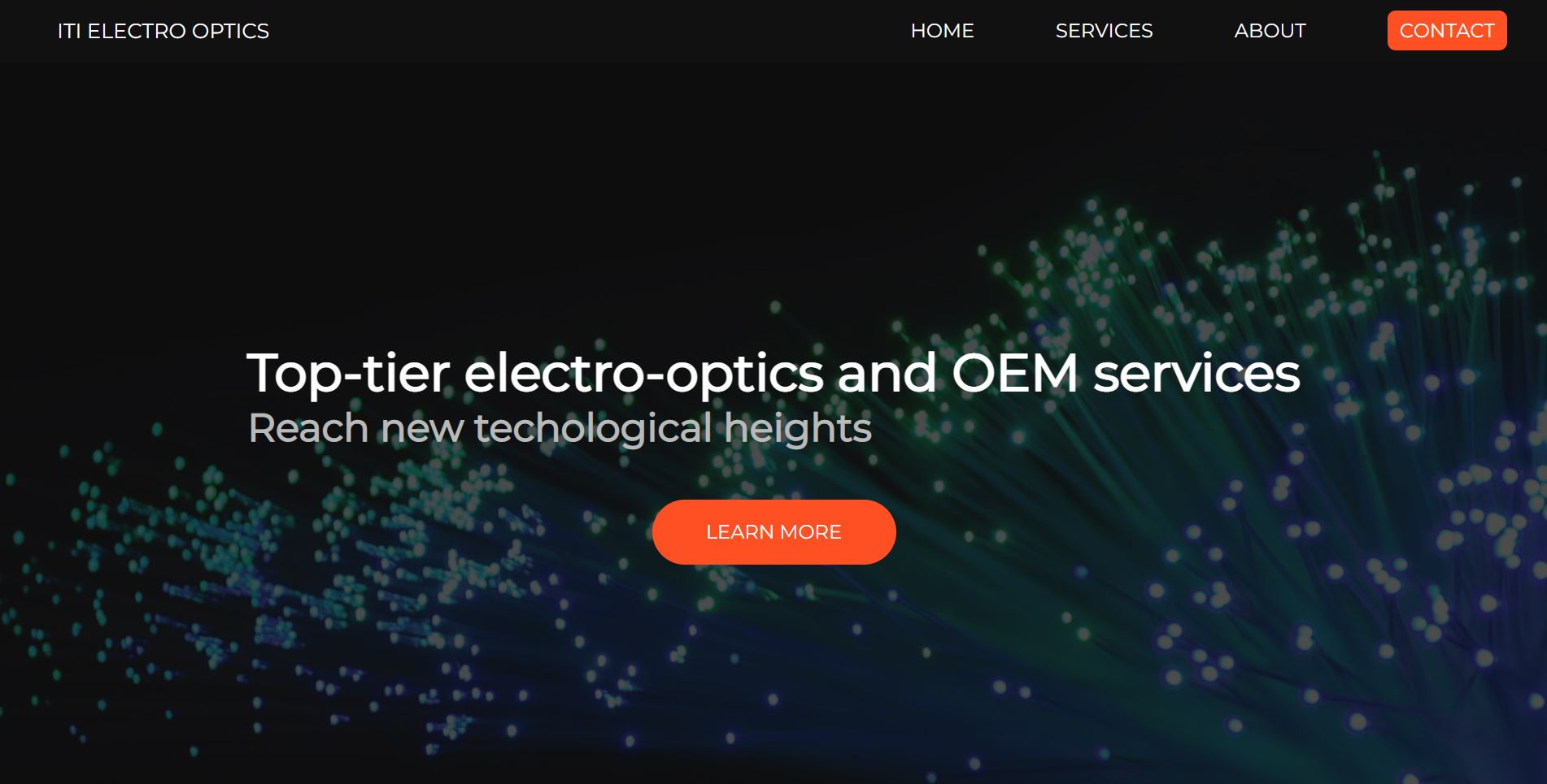 screenshot of itieo website